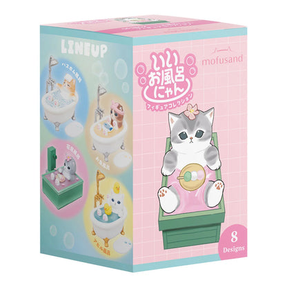 Mofusand | GPSBOX Good Bath Cat Figure Collection Blind Box 70x75x75mm
