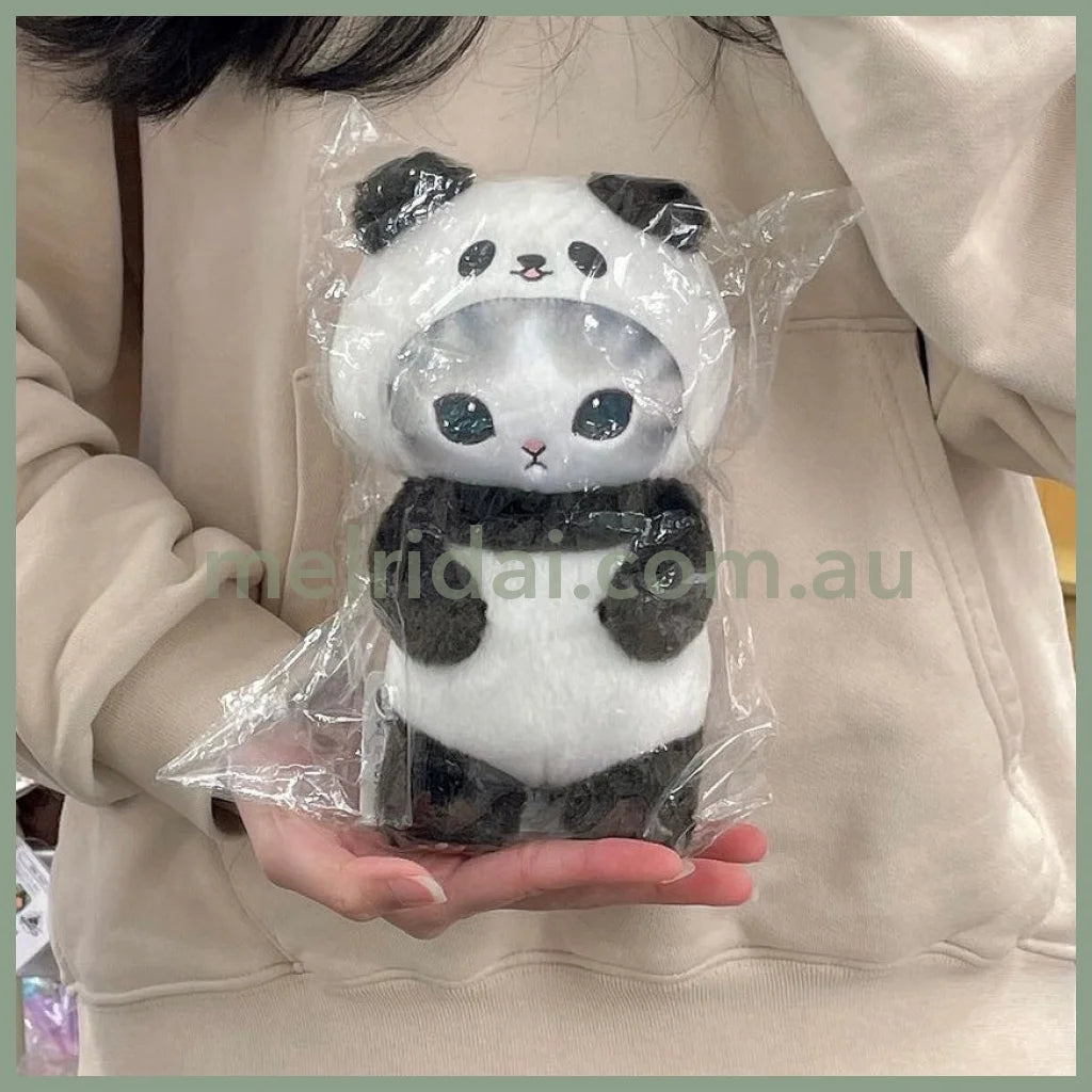 Mofusan | Plush Potetama Panda Nyan Gray H210×W115×D105Mm (Animal)