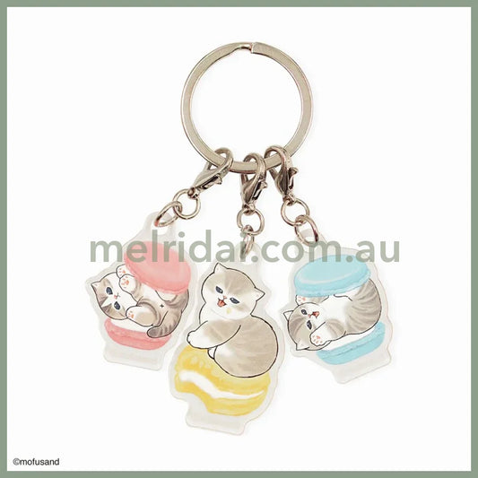 Mofusand | Acrylic Keychain (Macaron) 猫福 亚克力挂件/钥匙链/三连（马卡龙）