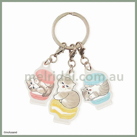 Mofusand | Acrylic Keychain (Macaron) 猫福 亚克力挂件/钥匙链/三连（马卡龙）