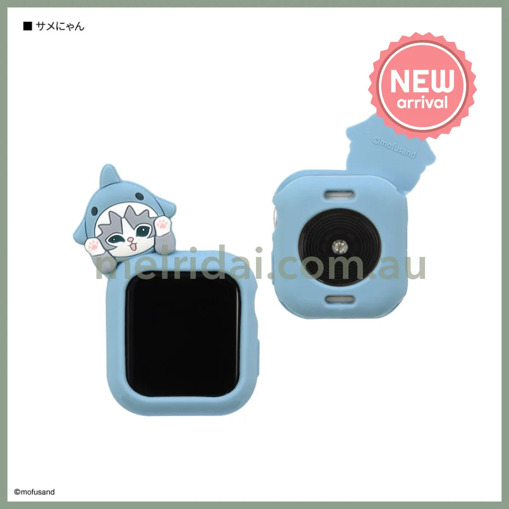 MOFUSAND | Apple Watch 41/40mm Silicone Case (Cat Shark Nyan)