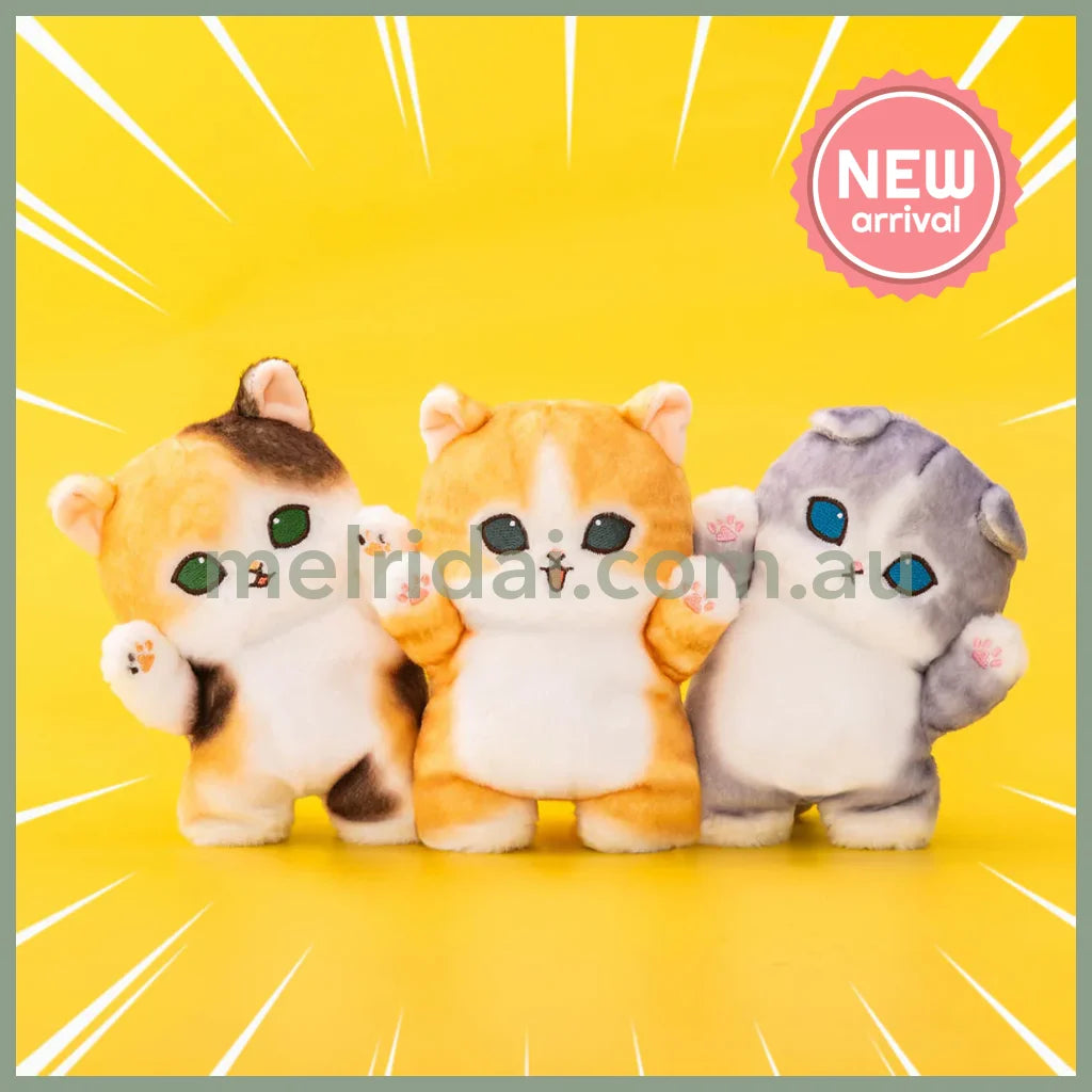 MOFUSAND | Calico Standing Plush Toy Plush Doll 175×120×100mm (Hyokkori! Tachimasu Nyan)