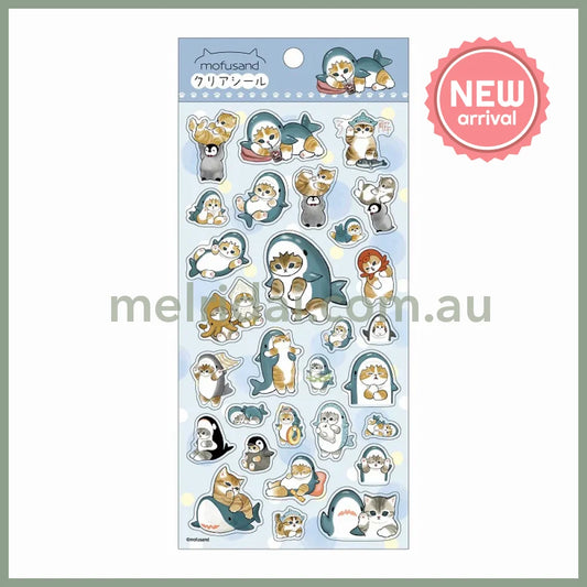 Mofusand | Cat Clear Seal Sticker 90×175mm (3469)