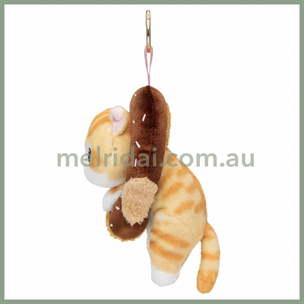 MOFUSAND | COFFEE AND DONUTS Mascot Keychain Bag Charm 130x130x160mm (Half Chocolate)