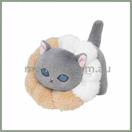 MOFUSAND | COFFEE AND DONUTS Plush Toy Plush Doll 130x130x160mm (White Chocolate Crulle)