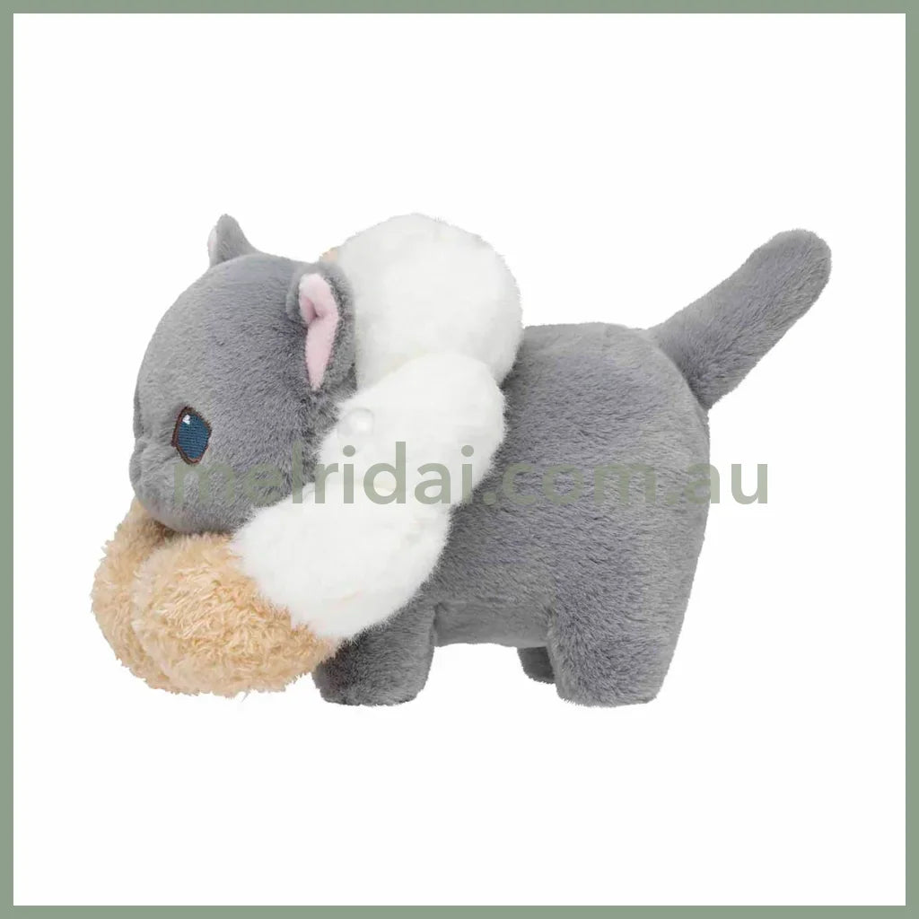 MOFUSAND | COFFEE AND DONUTS Plush Toy Plush Doll 130x130x160mm (White Chocolate Crulle)