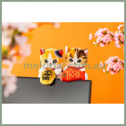 Mofusand | Desktop Hanging Plush Toy H120×W75×D110Mm 猫福 毛绒玩偶/摆件/电脑装饰