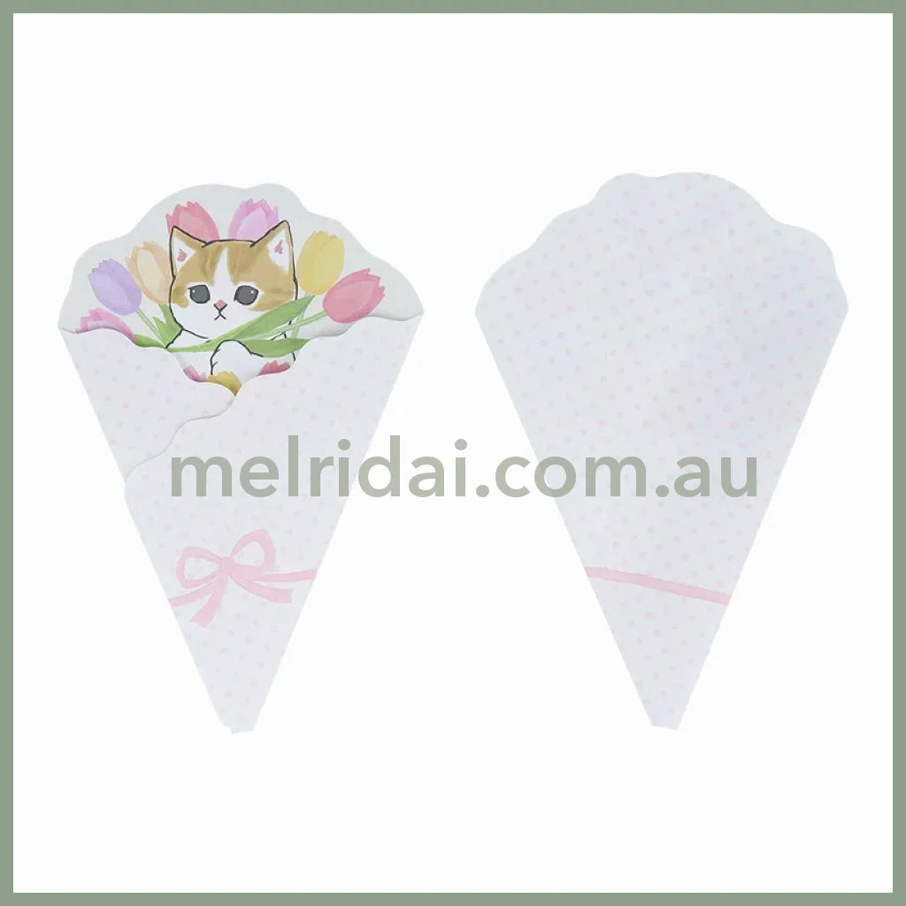 Mofusand | Flower Bouquet Letter Set H147×W97×D3Mm