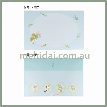 Mofusand | Flower Bouquet Letter Set H147×W97×D3Mm