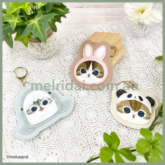 Mofusand | Fluffy Keychain Keyholder H80×W100×D10Mm