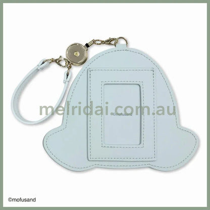 Mofusand | Fluffy Pass Case Card Holder With Reel H135 X W115 D5Mm (Shark)