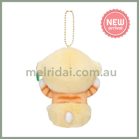 MOFUSAND | Lemon Mascot Holder Keychain Bag Charm H170 x W100 x D90mm (Vegetable & Fruits2)