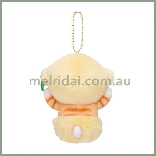 MOFUSAND | Lemon Mascot Holder Keychain Bag Charm H170 x W100 x D90mm (Vegetable & Fruits2)
