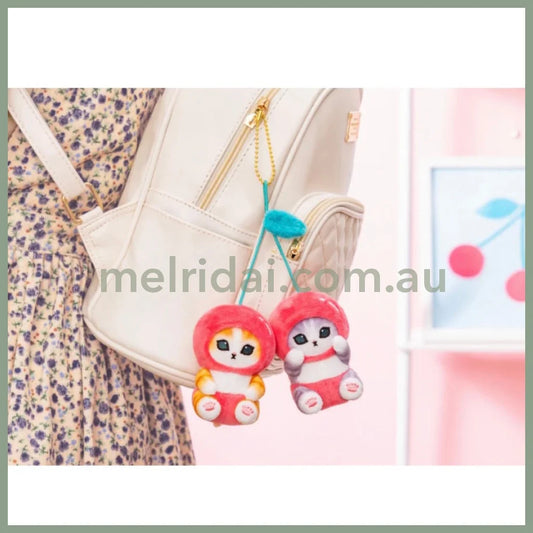 Mofusand | Mascot Holder Keychain Approx.130Cm (Cherry) 猫福 毛绒挂件/包挂/钥匙链 樱桃