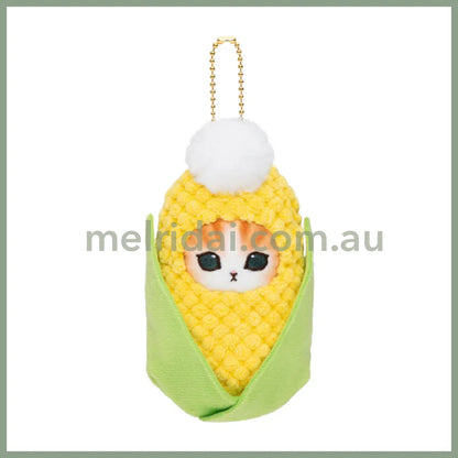 Mofusand | Mascot Holder Keychain Approx.130Cm (Corn) 猫福 毛绒挂件/包挂/钥匙链（玉米）