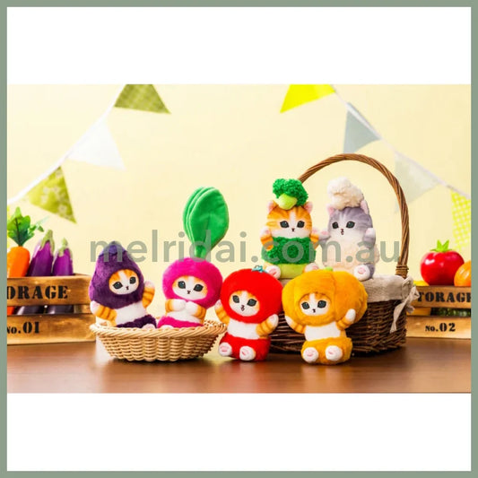 Mofusand | Mascot Holder Keychain Approx.130Cm (Vegetable & Fruits1) 猫福 毛绒挂件/包挂/钥匙链（水果蔬菜系列1）
