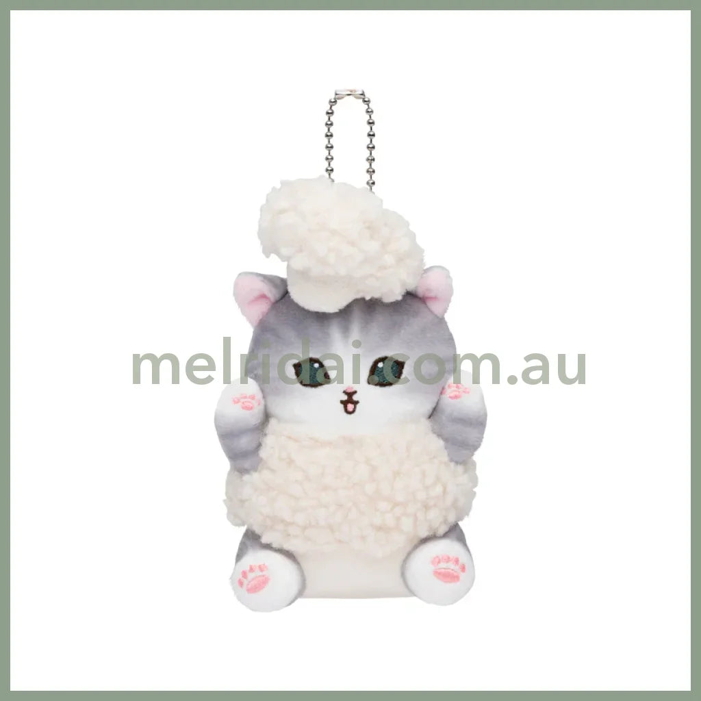 Mofusand | Mascot Holder Keychain Approx.130Cm (Vegetable & Fruits1) 猫福