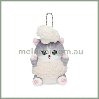 Mofusand | Mascot Holder Keychain Approx.130Cm (Vegetable & Fruits1) 猫福