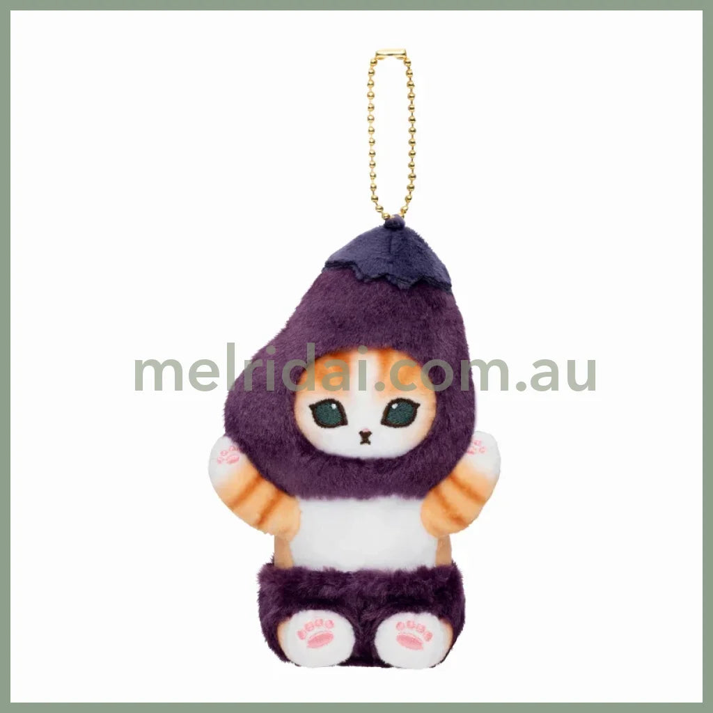 Mofusand | Mascot Holder Keychain Approx.130Cm (Vegetable & Fruits1) 猫福