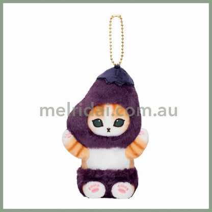 Mofusand | Mascot Holder Keychain Approx.130Cm (Vegetable & Fruits1) 猫福
