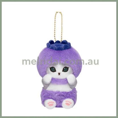 Mofusand | Mascot Holder Keychain Approx.130Cm (Vegetable & Fruits2) 猫福