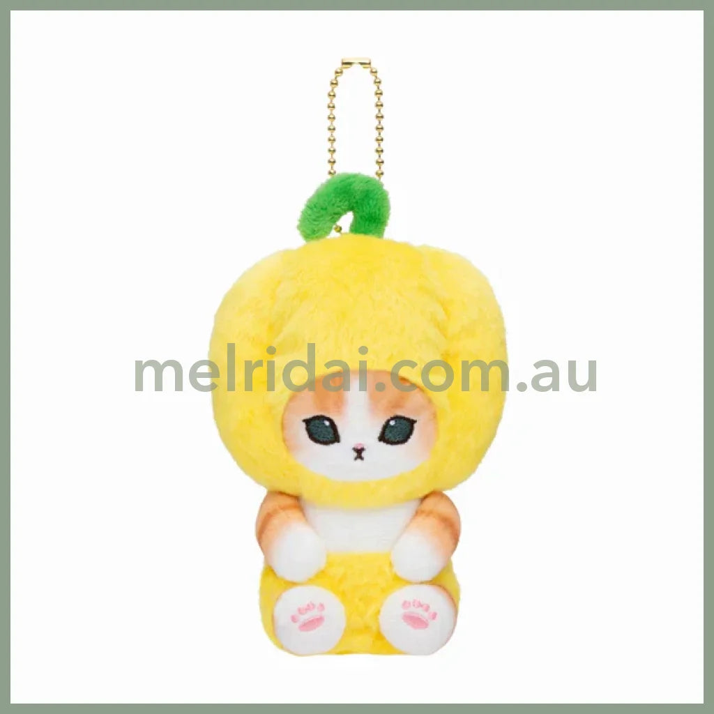 Mofusand | Mascot Holder Keychain Approx.130Cm (Vegetable & Fruits3) 猫福