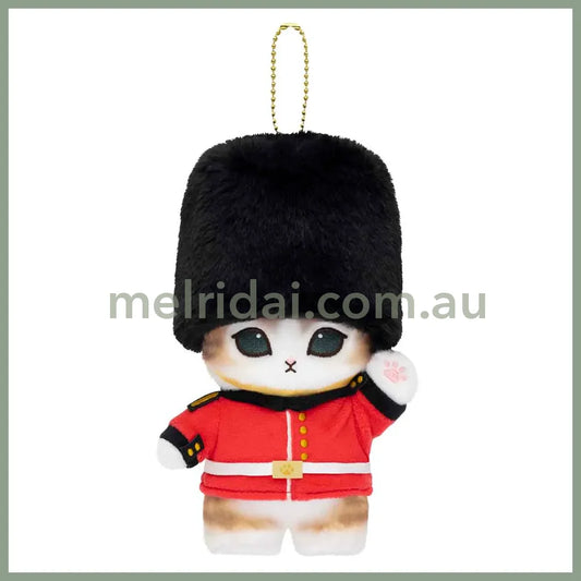 MOFUSAND | Mascot Holder Plush Keychain 155×120×90mm (Mofumofu Journey Cat -Royal Guard)