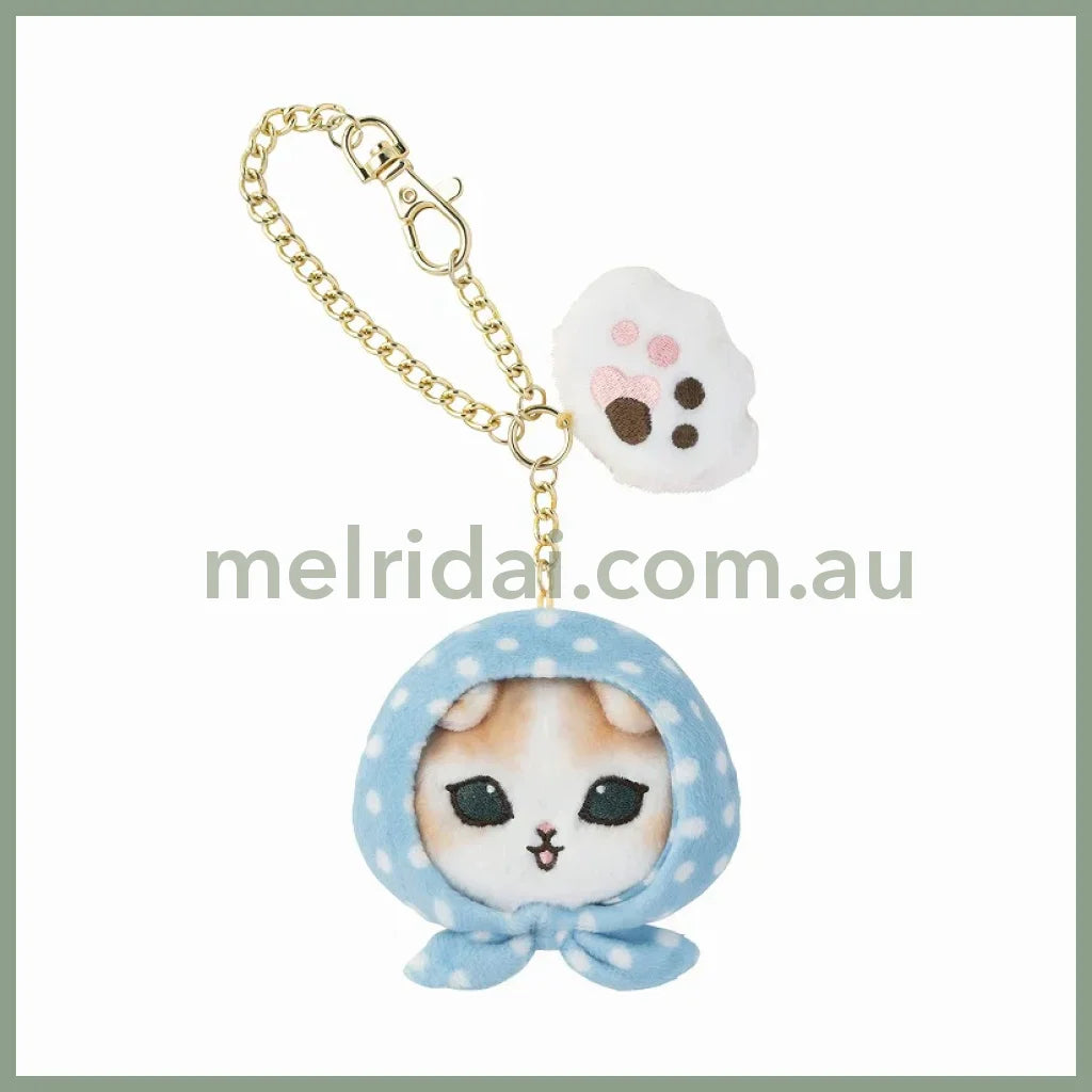Mofusand | Mascot Paw & Gold Keychain H85×W75×D40Mm (Hood)
