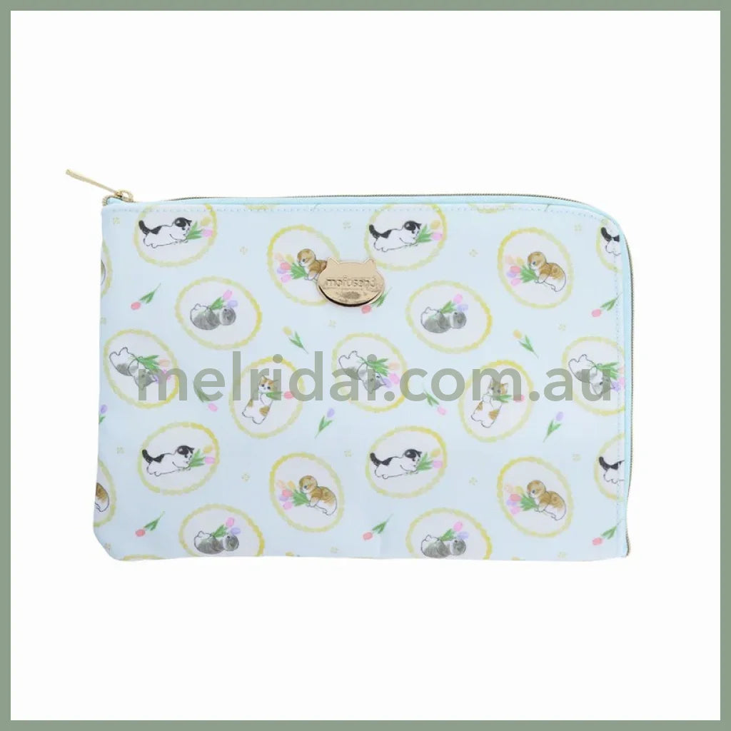 Mofusand | Multi Pouch H155 X W230 D10Mm (Blue)