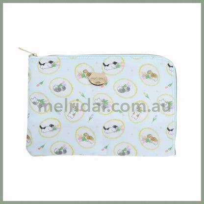 Mofusand | Multi Pouch H155 X W230 D10Mm (Blue)