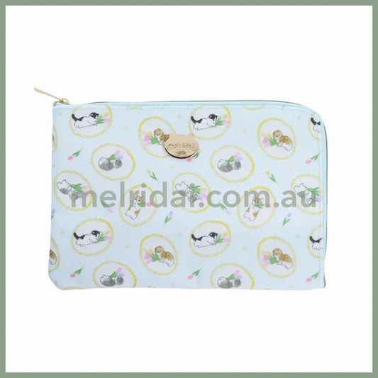 Mofusand | Multi Pouch H155 X W230 D10Mm (Blue)
