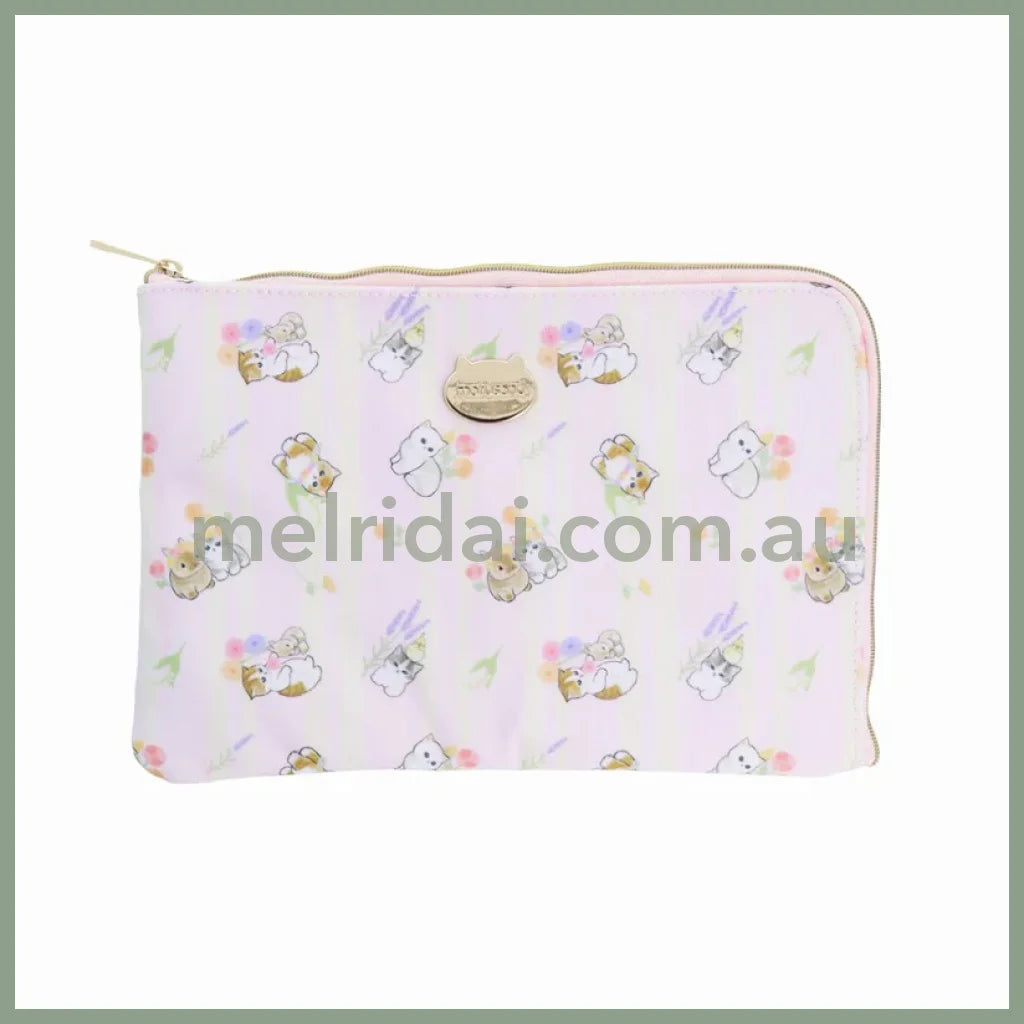Mofusand | Multi Pouch H155 X W230 D10Mm (Pink)