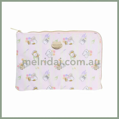 Mofusand | Multi Pouch H155 X W230 D10Mm (Pink)