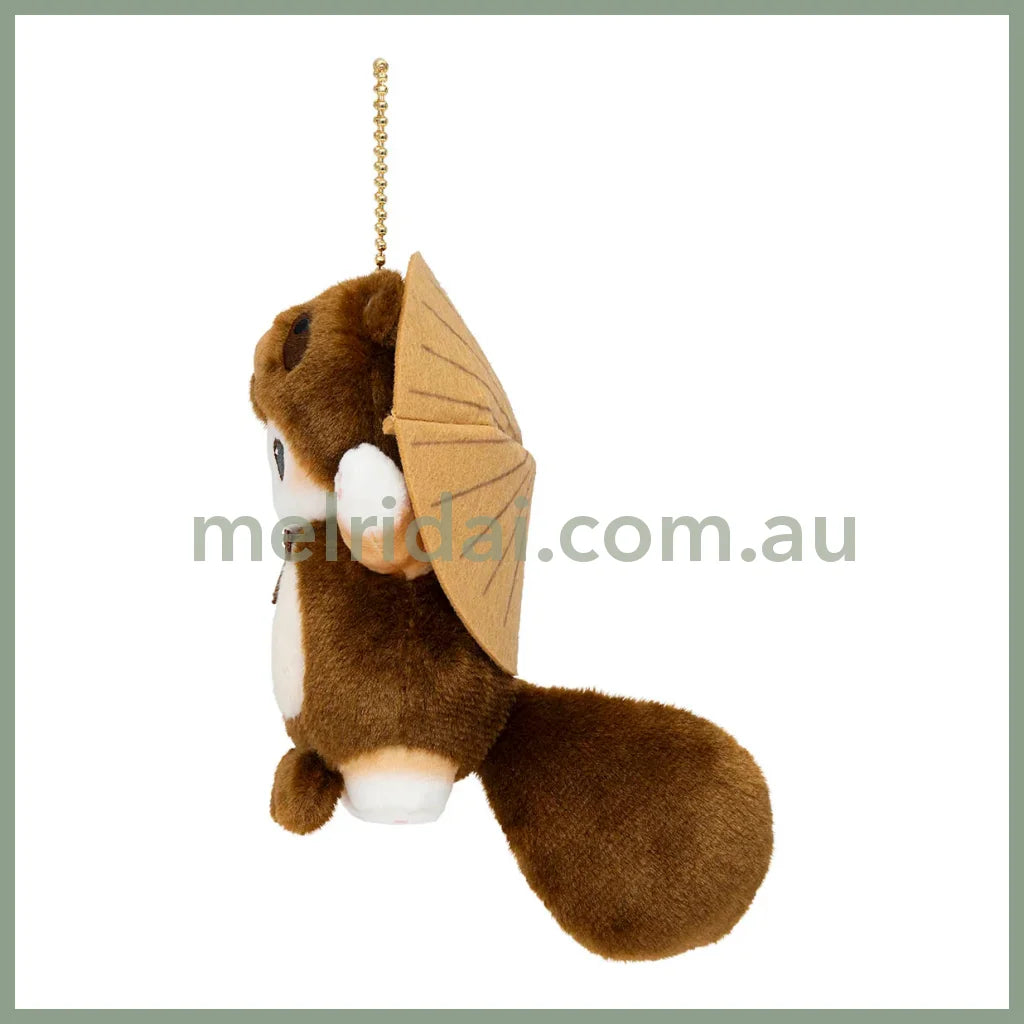 MOFUSAND | Plush Keychain Bag Charm Dangling Tail Shigaraki Raccoon Dog Cat 170×95×125mm