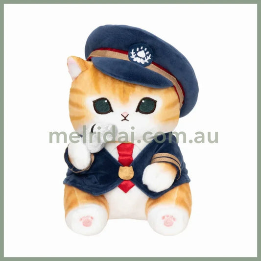 MOFUSAND | Plush Toy S 230×140×200mm (Station Master Nyan)