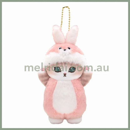 MOFUSAND | Rabbit Mascot Holder Keychain Bag Charm 125mm x 95mm x 65mm (Animal)