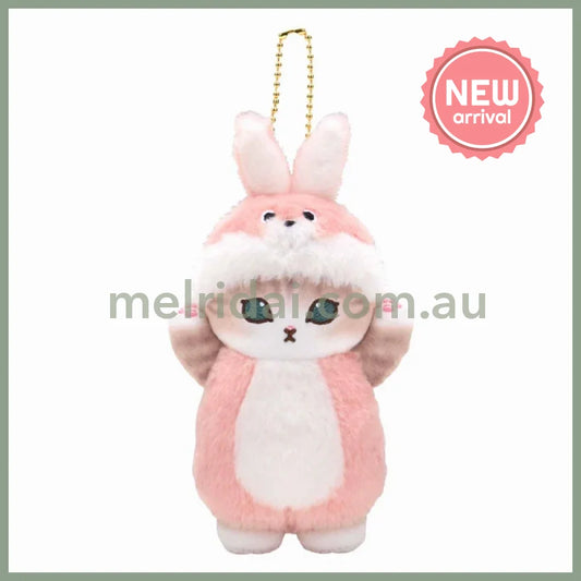 MOFUSAND | Rabbit Mascot Holder Keychain Bag Charm 125mm x 95mm x 65mm (Animal)
