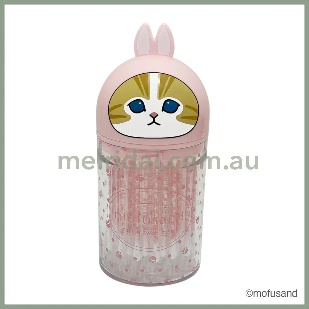 Mofusand | Rabbit Pakkun Menbo Chiikawa Cotton Swabs 50 Pieces 70 x 139 x 70mm