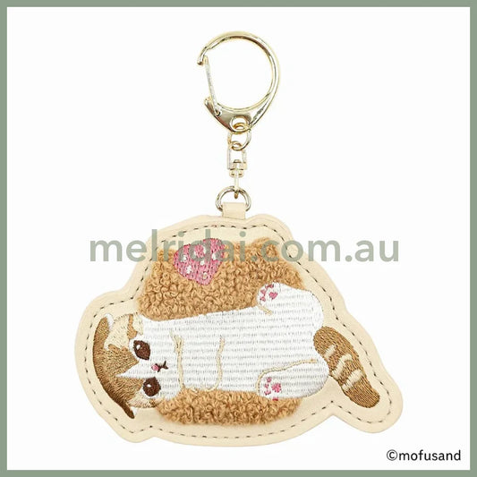 Mofusand | Sagara Embroidery Keychain H65 × W90 D17Mm (Nyanko Sweets)