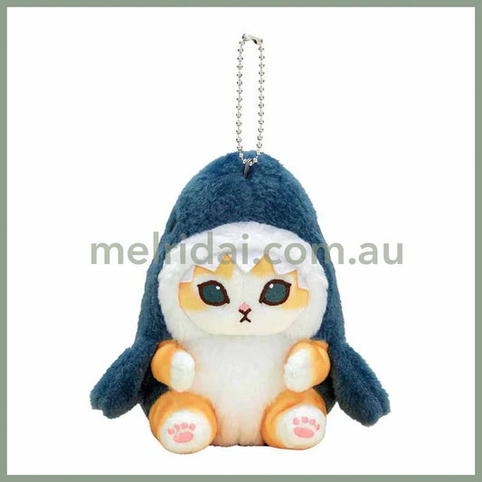 MOFUSAND | Shark Cat Mascot Holder Keychain Bag Charm 130mm x 110mm x 130mm
