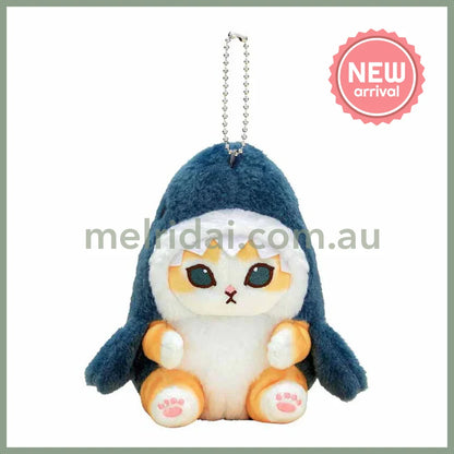MOFUSAND | Shark Cat Mascot Holder Keychain Bag Charm 130mm x 110mm x 130mm