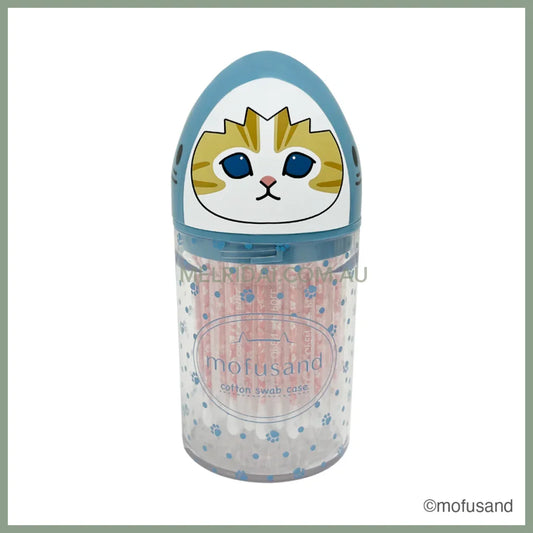 Mofusand | Shark Pakkun Menbo Chiikawa Cotton Swabs 50 Pieces 70 x 139 x 70mm