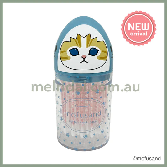 Mofusand | Shark Pakkun Menbo Chiikawa Cotton Swabs 50 Pieces 70 x 139 x 70mm