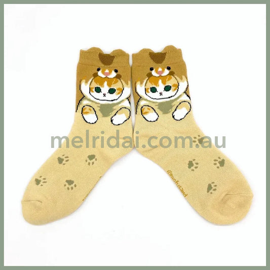 Mofusand | Socks 23~25Cm (Owl Nyan)