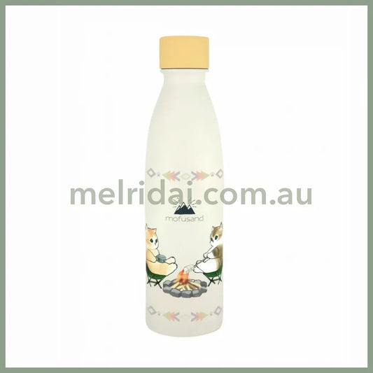 Mofusand | Stainless Bottle For Sparlling 530Ml (Camp) 猫福 不锈钢保温杯/保冷杯 气泡水专用（露营）