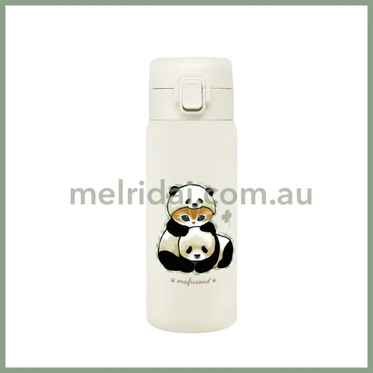 MOFUSAND | Stainless One-Push Bottle 350ml (Panda Meow)