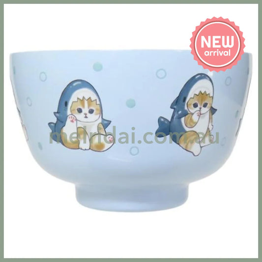 Mofusand | Stainless Vacuum Double Bowl 450ml (Cat Shark Nyan)