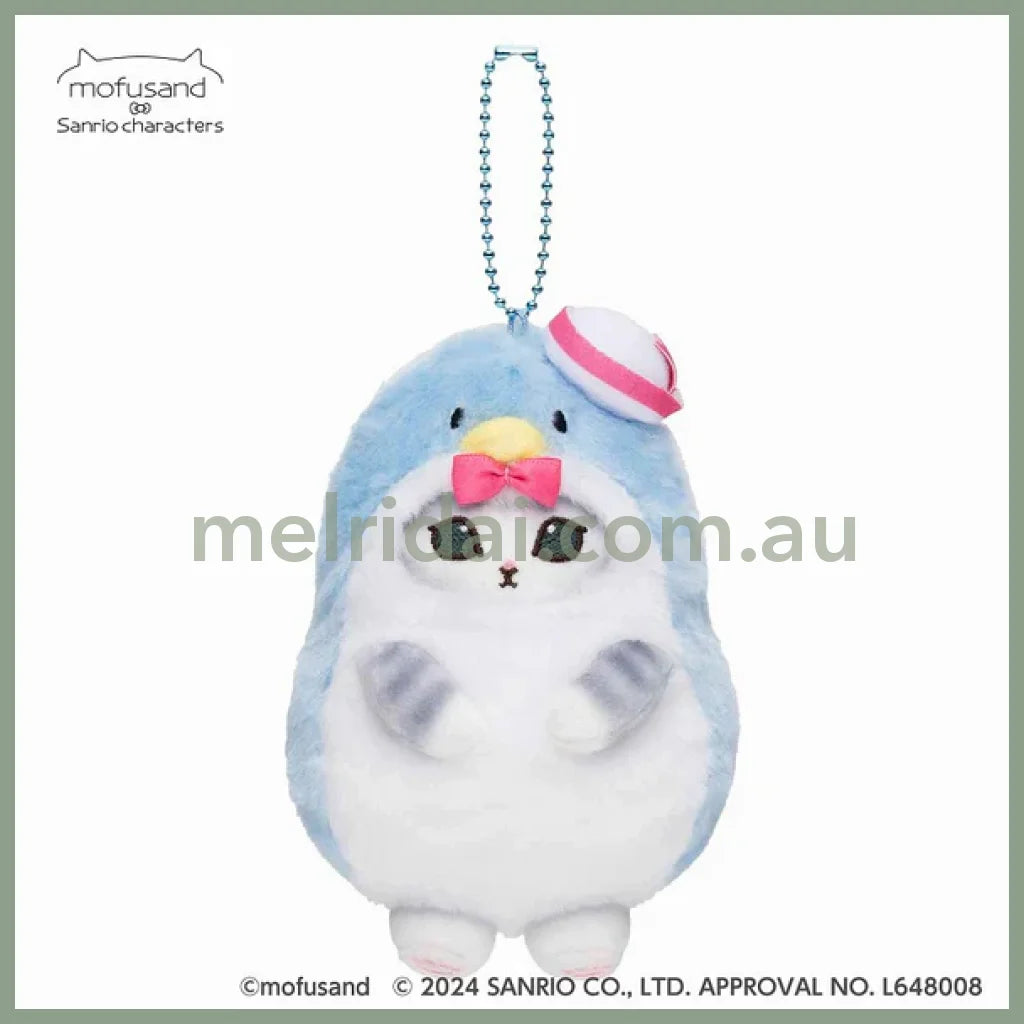 Mofusand X Sanrio | Mascot Holder Keychain Part2 Approx.13Cm 猫福 三丽鸥合作联名款 玩偶挂件/包挂/钥匙链 山姆企鹅 Tuxedosam