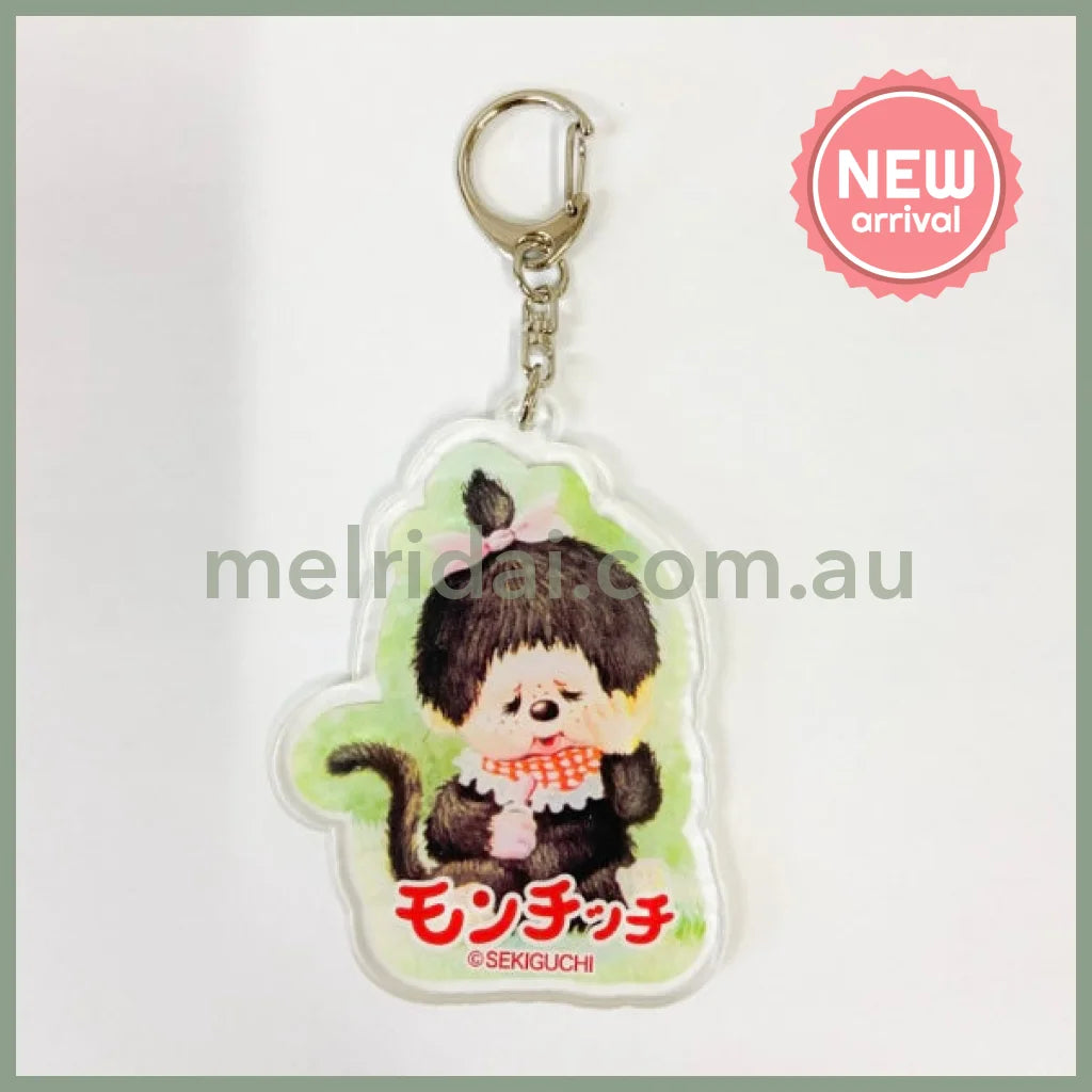 MONCHHICHI | Acrylic Keychain Keycharm (Exhibition Exclusive) Girl