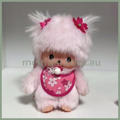 Monchhichi | Bebichhichi Cherry Blossom Sakura Plush Toy Plush Doll 16cm